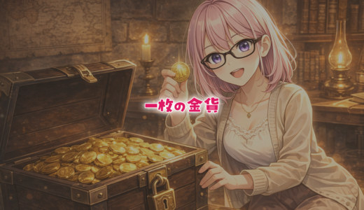 【数学クイズ】1枚の金貨