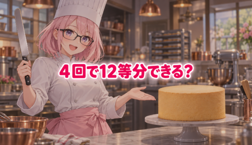 【論理クイズ】4回で12等分できる？